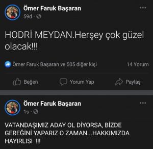 omer faruk basaran aday