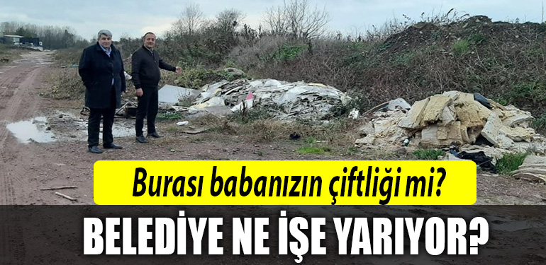 kartepe belediyesi cop hafriyat