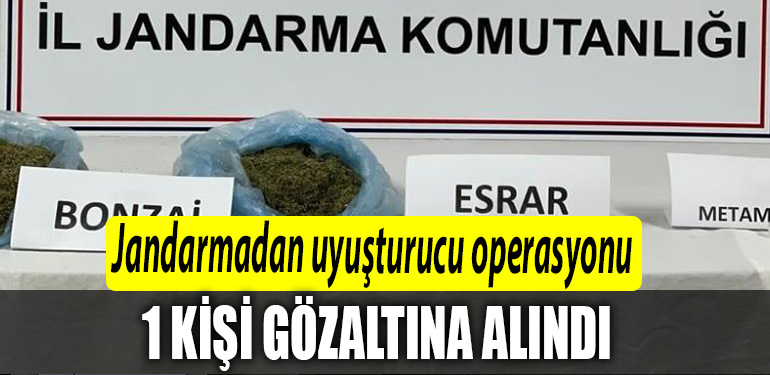 KOCAELI JANDARMA OPERASYONU 1 KISI GOZALTINDA