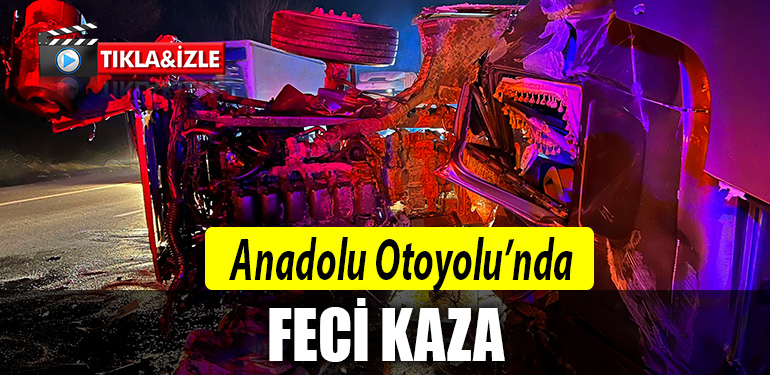 anadolu otoyolu kaza