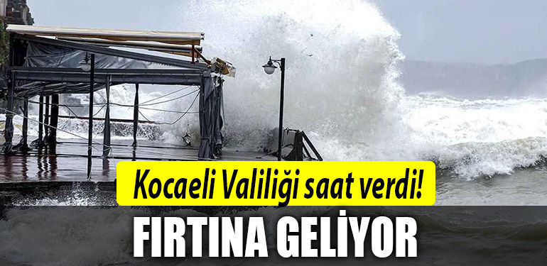 kocaeli firtina