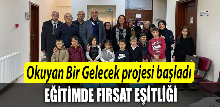 Kocaeli de Okuyan Bir Gelecek projesi basladi