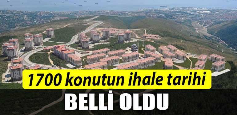 TOKI nin Kocaeli ye yapacagi 1700 konutun ihale tarihi belli oldu