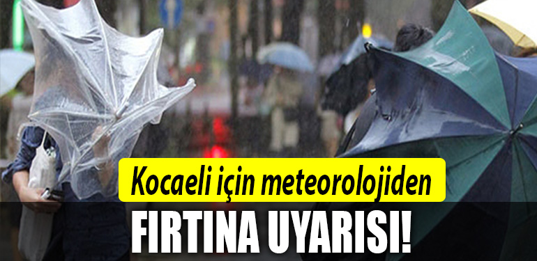 kocaeli firtina