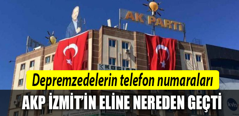 akp izmit depremzede