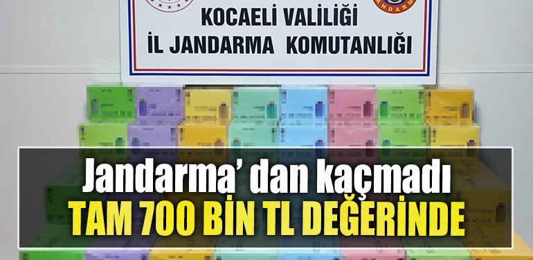 Kocaeli' de 700 bin TL değerinde elektronik sigara ele geçirildi